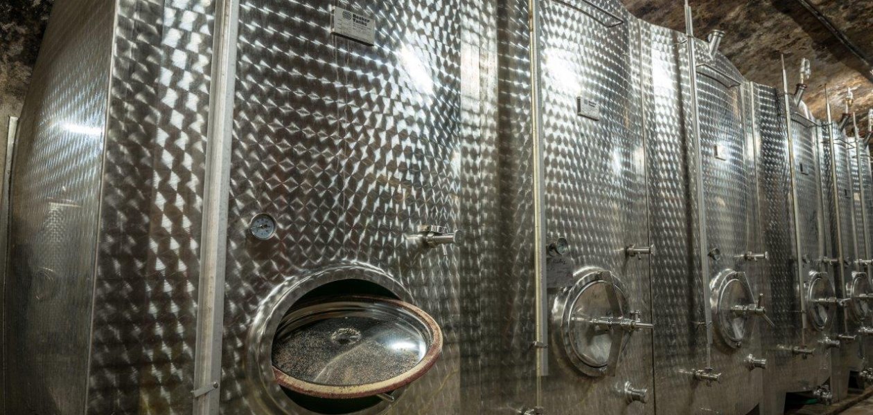 Weingut Georg Mahn_Edelstahltanks, © Weingut Georg Mahn