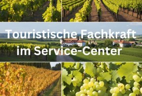 Touristische Fachkraft im Service-Center  © Bild mit Canva erstellt