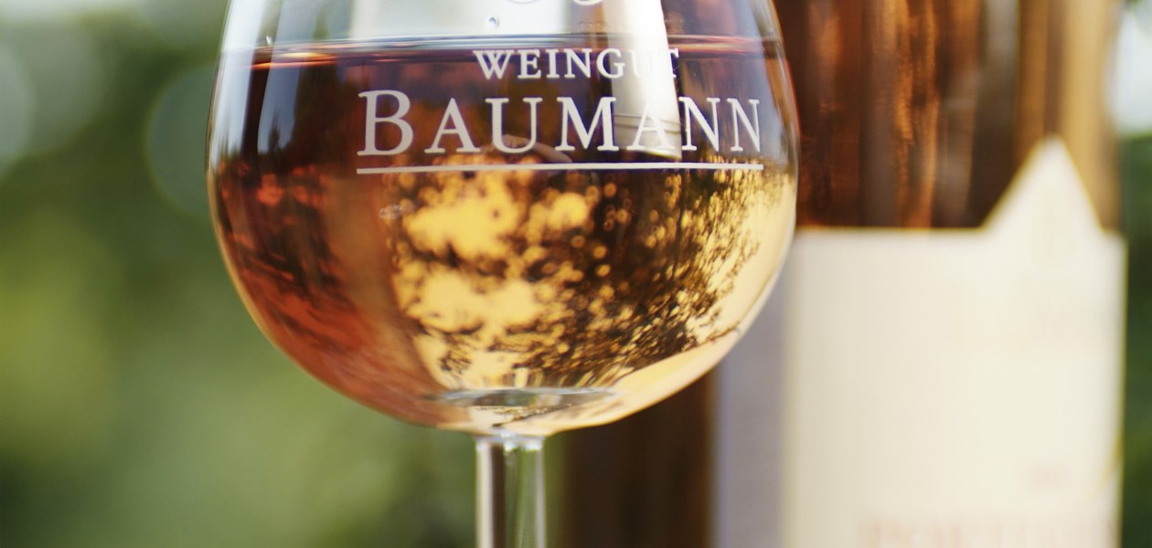 Weingut Baumann_Weinglas, © Weingut Baumann