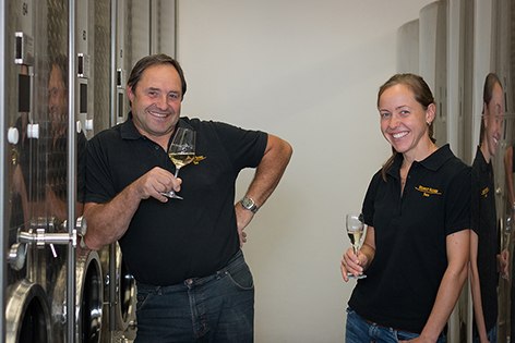 Weingut Escher_Anton und Petra Escher, © Weingut Escher