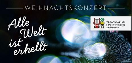 Weihnachtskonzert in Saulheim