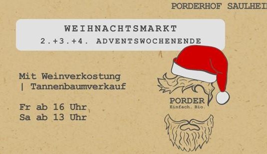 Porders Weihnachtsmarkt